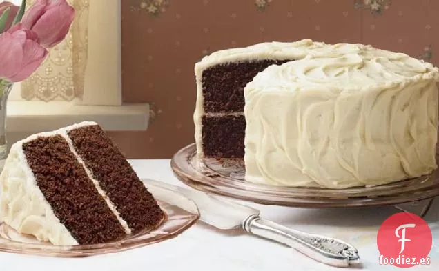 Pastel de Comida del Diablo Rojo