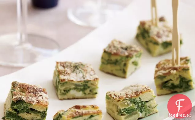Frittata de Cebolla Verde y Dulce de Mostaza
