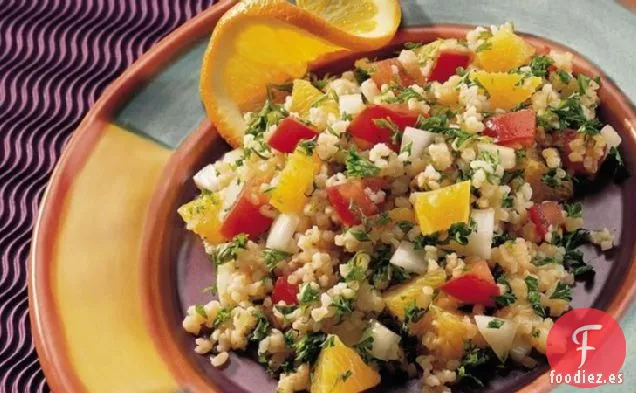 Ensalada de Bulgur y Naranja