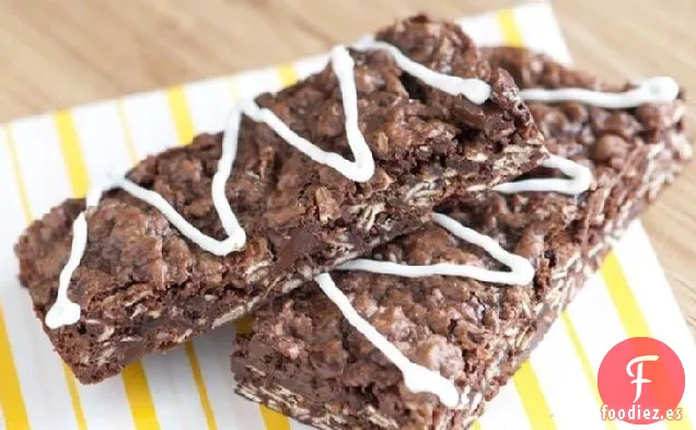 Barras de Brownie de Avena
