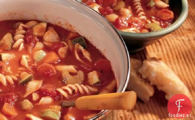 Sopa de Minestrone para una multitud