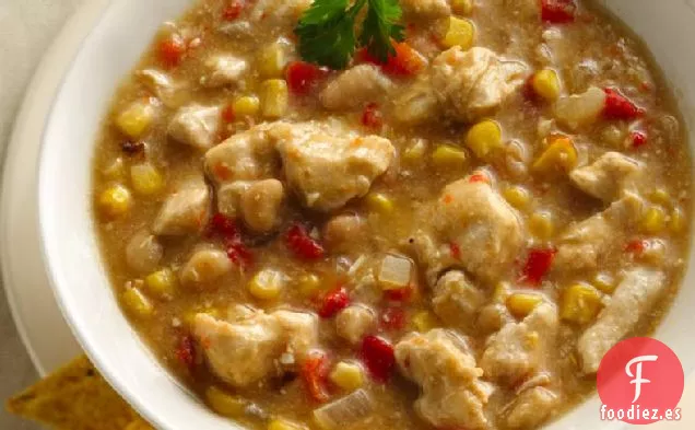 Chile de Pollo Blanco de Cocción Lenta