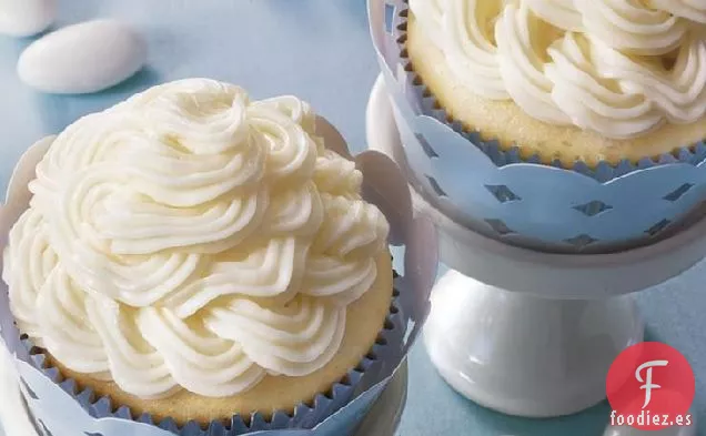 Cupcakes de Boda de Almendras Dobles