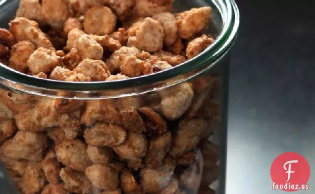 Soporte de Nueces de Nueva York Canela y Maní de azúcar