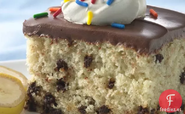Pastel de Plátano Partido