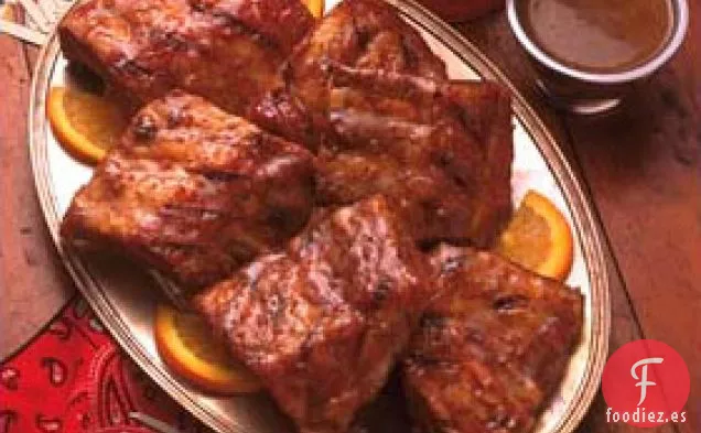 Costillas Glaseadas de Mostaza y Miel