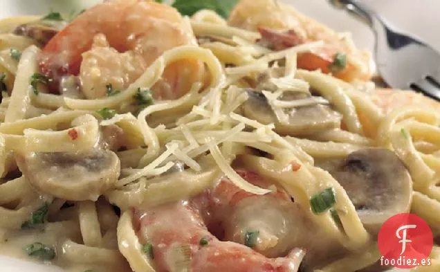 Pasta Cremosa de Mariscos