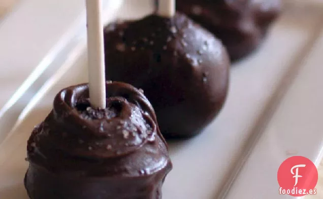 Pops de Trufa de Chipotle de Chocolate