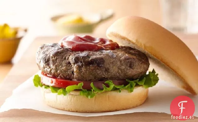 Hamburguesas de Carne y Verduras