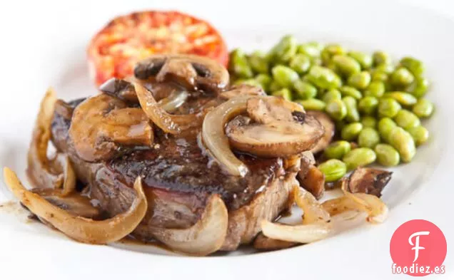 Receta De Carne De Cerdo Con Salsa De Champiñones Y Whisky