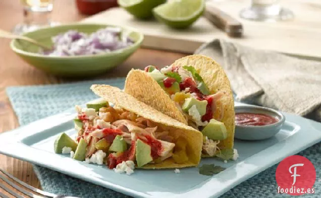 Tacos Crujientes de Aguacate de Diez Minutos