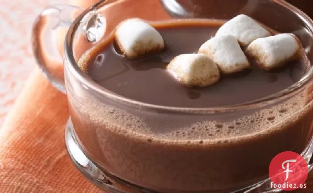 Chocolate Caliente con Caramelo