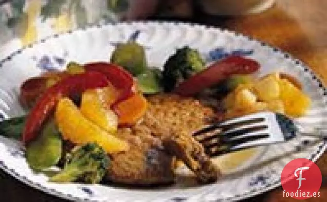Empanadas y Verduras de Pavo Asiático