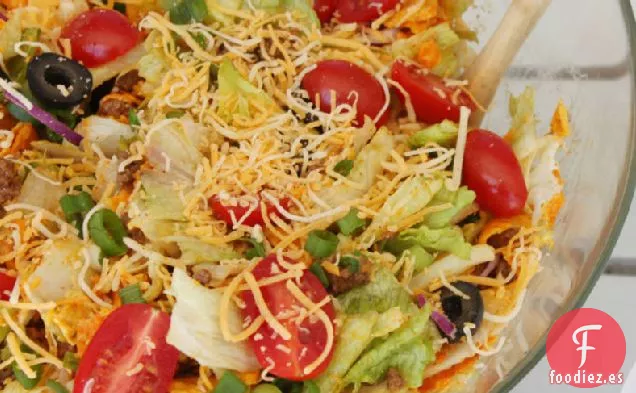 Ensalada de Tacos Crujiente