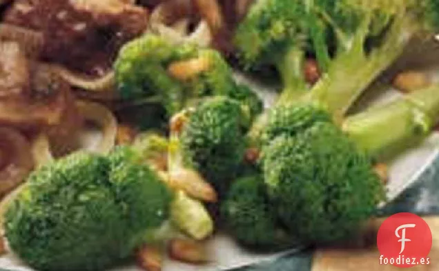 Brócoli con piñones (Cocinar para 2 personas)