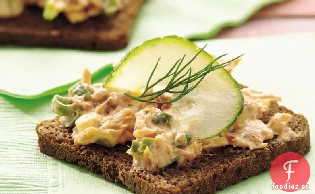 Aperitivos de Salmón y Pimiento