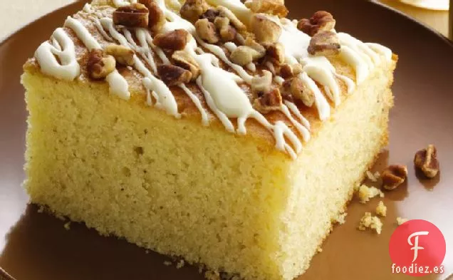 Pastel de Desayuno de Ponche de Huevo Sin Gluten