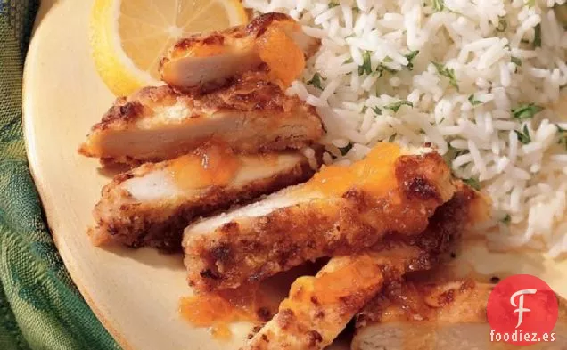 Pollo al Limón y albaricoque (más ligero)