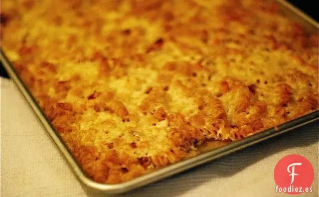 Macarrones Crujientes Con Queso Y Tocino