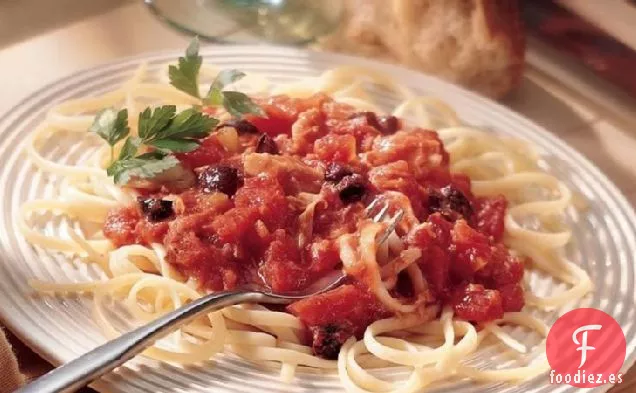 Linguini de Atún Mediterráneo