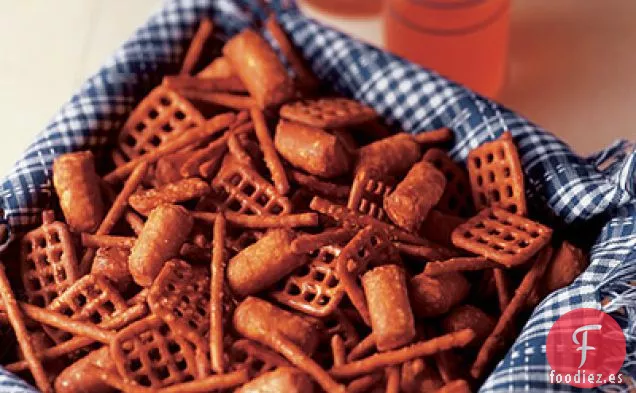 Trío de Pretzels con Miel y Mostaza