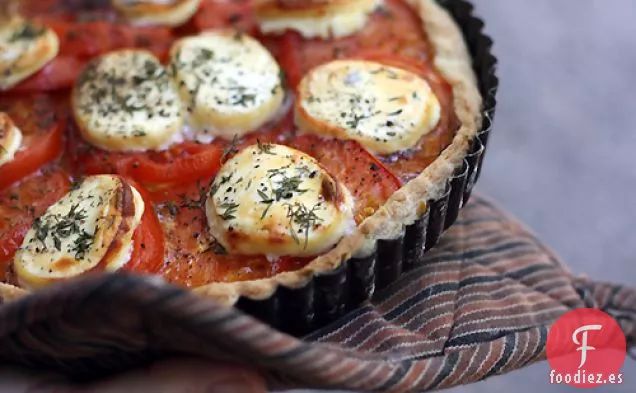 Tarta de Tomate Francesa