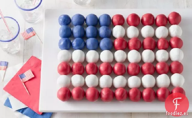 Pastel de Bandera de Bola