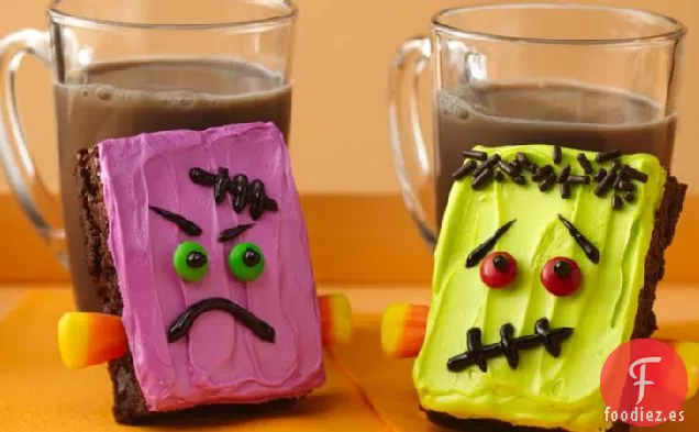 Brownies de Frankenstein