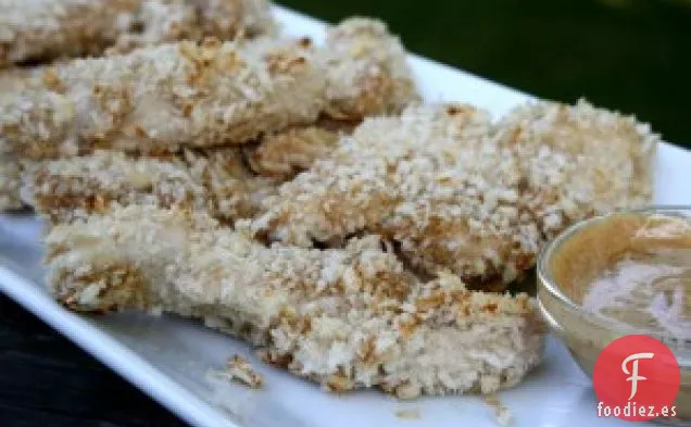 Chuletas de Pollo Con Miel y Mostaza
