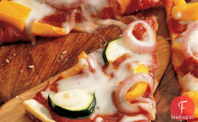 Pizza de Queso Fácil