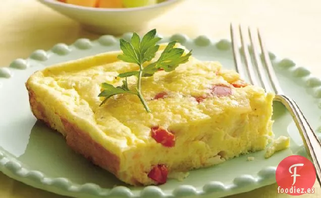 Tortilla de Cena Horneada con Queso