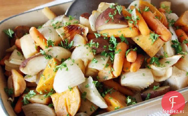 Verduras Balsámicas de Raíz de Cocción Lenta