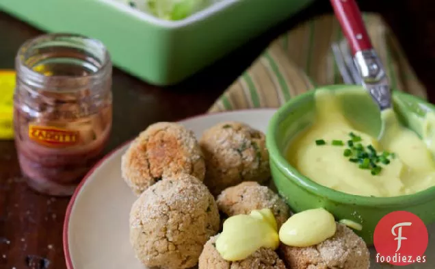 Bolas De Pescado Omega 3 (con Pez Espada, Bacalao, Anchoas Y Garbanzos)
