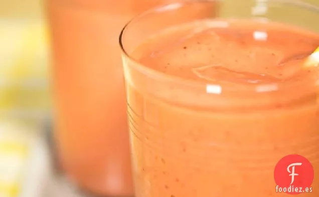 Super Batidos de Plátano y Fresa