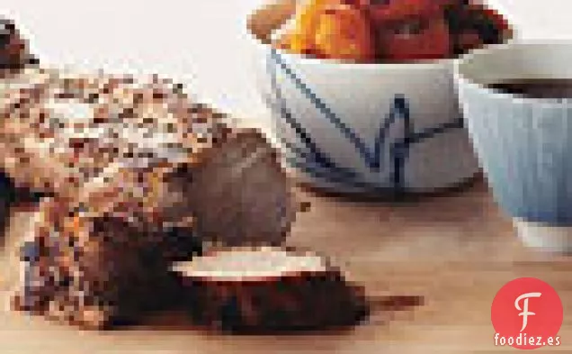 Lomo De Cerdo Con Mostaza De Albaricoque