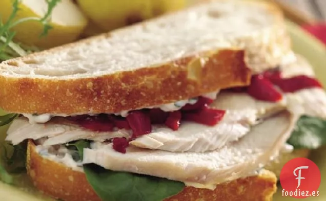 Sándwiches de Pavo Asado