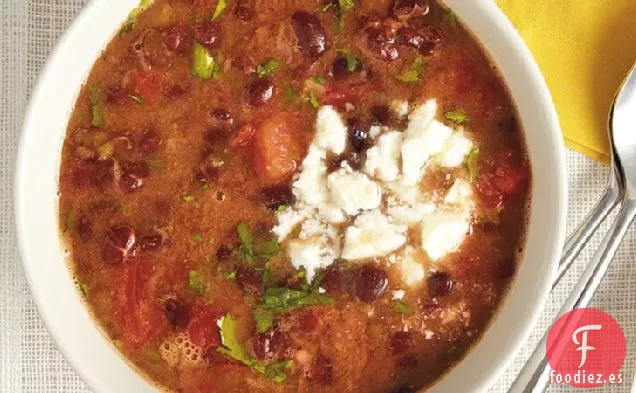 Sopa de Frijoles Negros