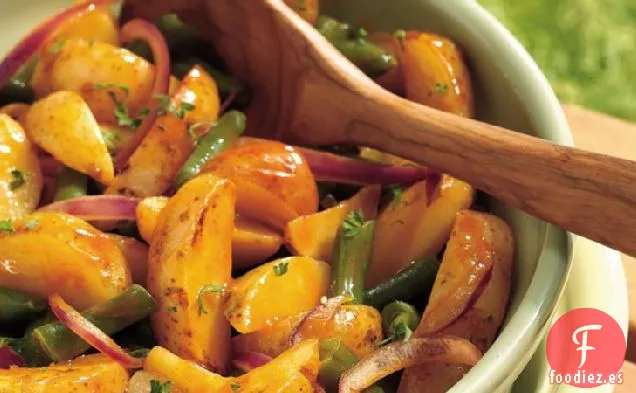 Ensalada de Patatas y Judías Verdes a la Parrilla