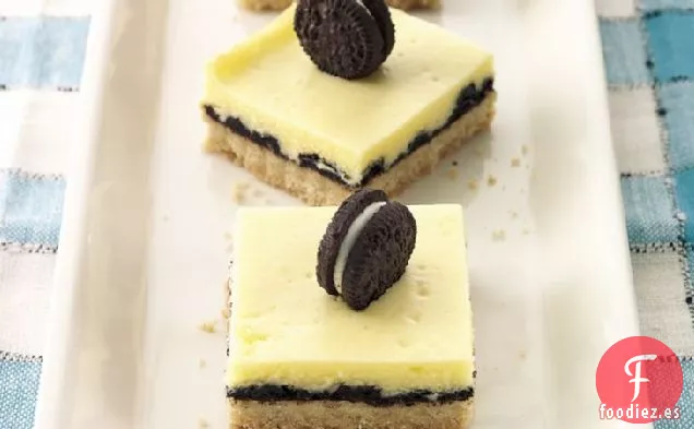 Barras de Pastel de Queso y Galletas Oreo™ 