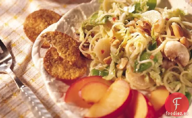 Ensalada de Pasta Asianl Agridulce