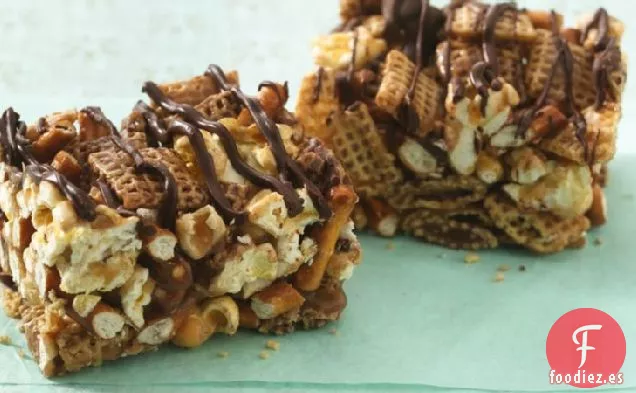 Barras de Maíz con Caramelo Chex ® de Chocolate