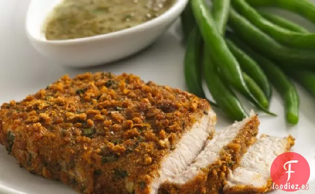 Chuletas de Cerdo Cubano con Salsa de Ajo y Cítricos