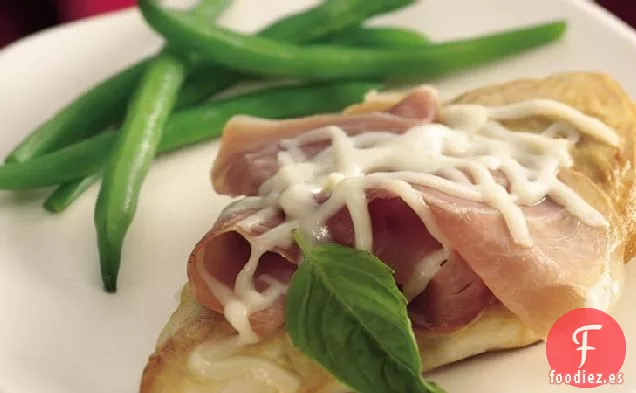 Albahaca y Jamón de Pollo