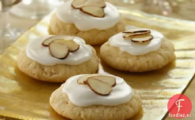 Galletas de Azúcar de Almendras Glaseadas