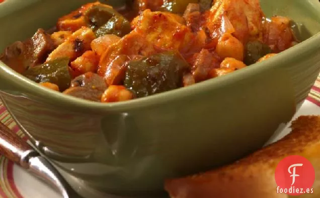 Estofado de Cazador de Cocción Lenta con Pollo