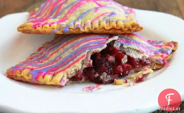 Tartas de Mano de Ruibarbo de Bayas