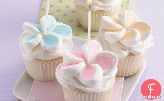 Cupcakes de Flores