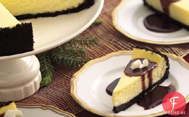 Tarta de Queso de Chocolate Blanco de Nueva York