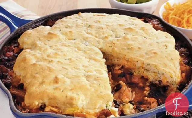 Pastel de Pollo Tex Mex Picante