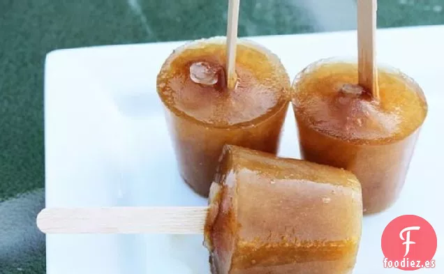 Paletas de Té Dulces Congeladas